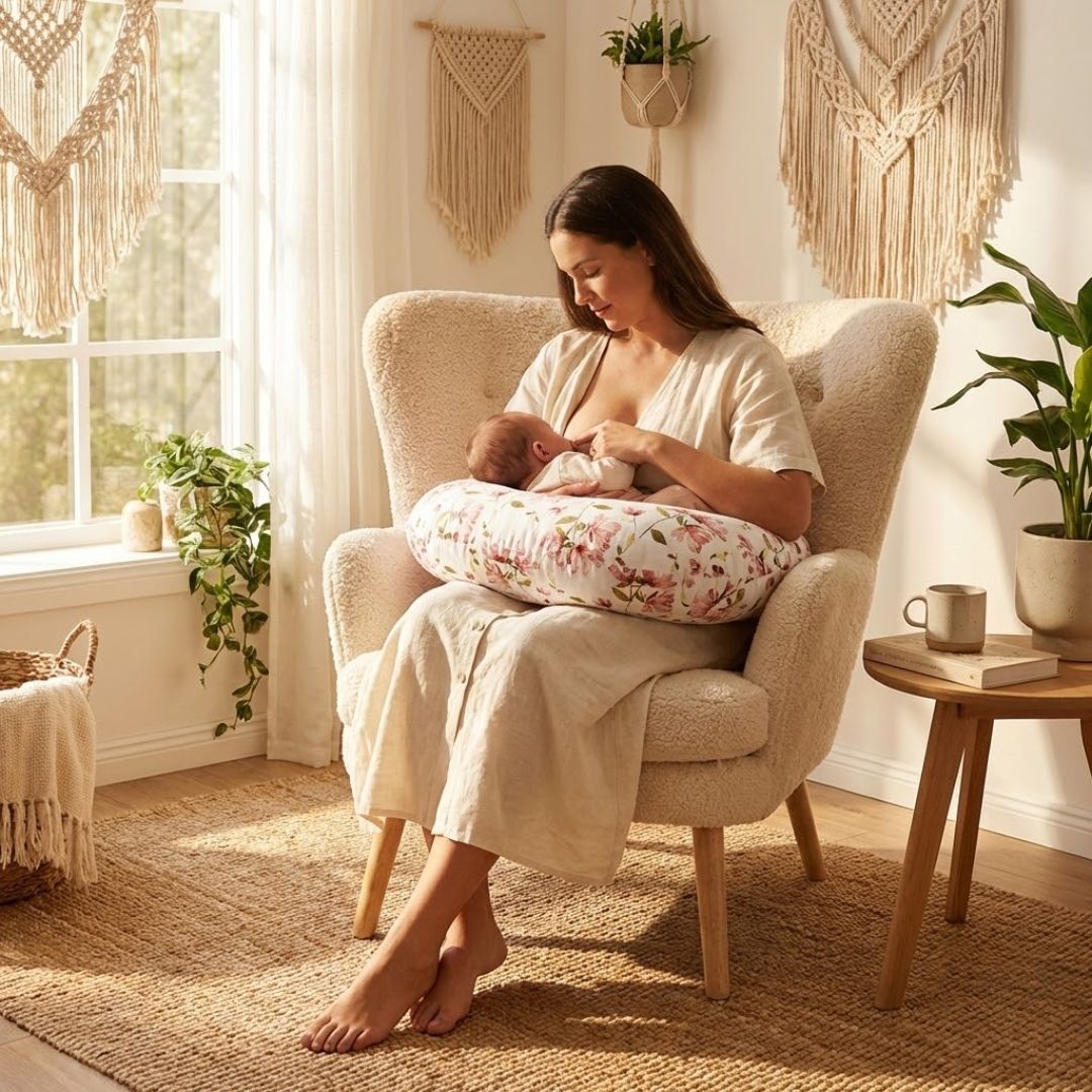 Chrysanthemum Feeding Pillow
